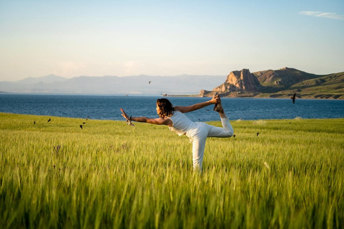 Dancer S Pose Yoga Name Picture