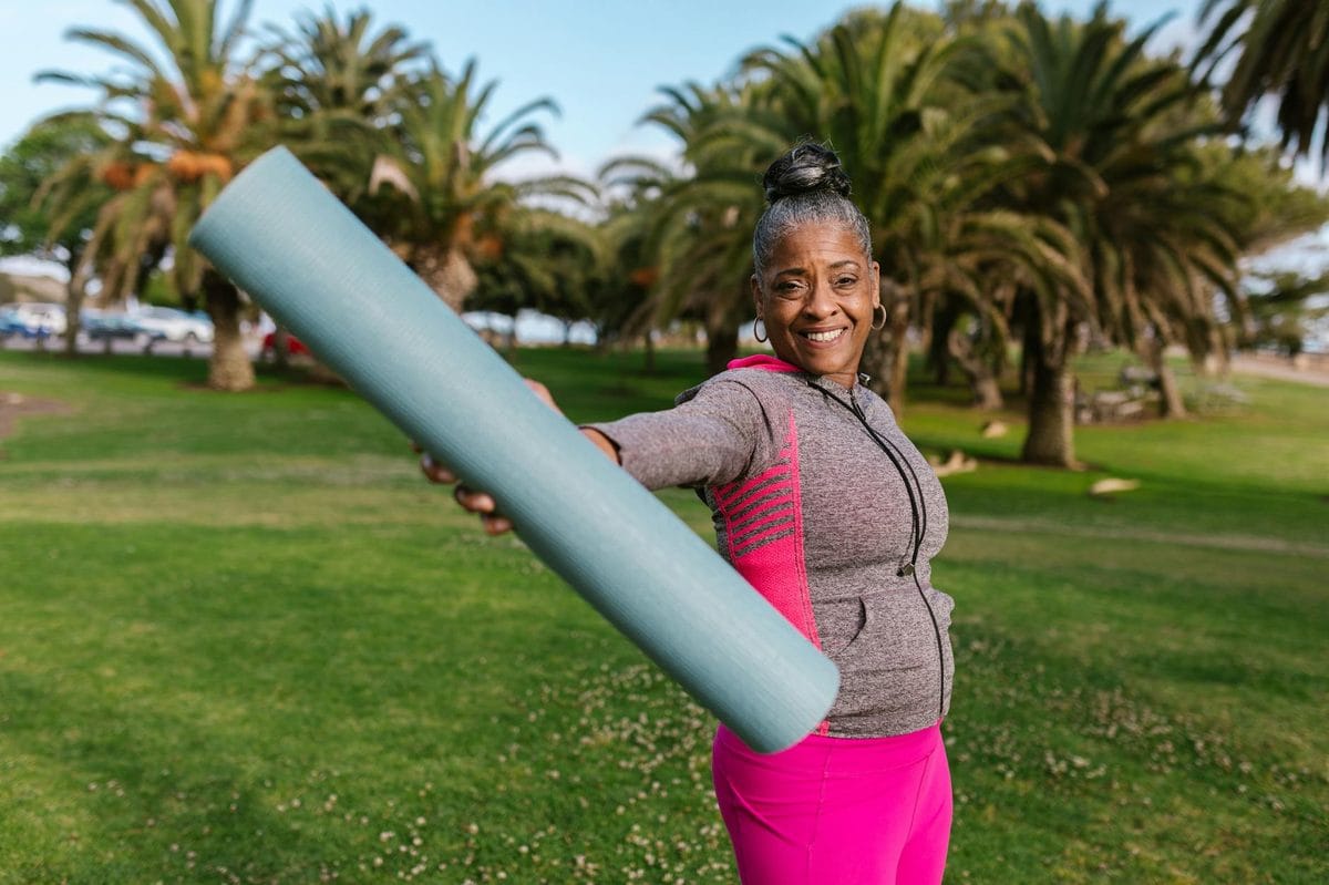 Yoga Good Exercise Year Old Man