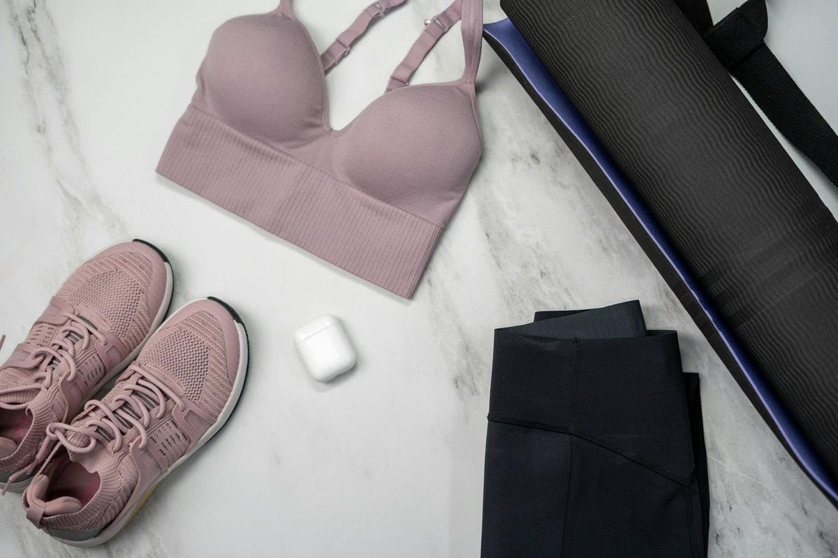 Yoga Tops Built Bra Support Style