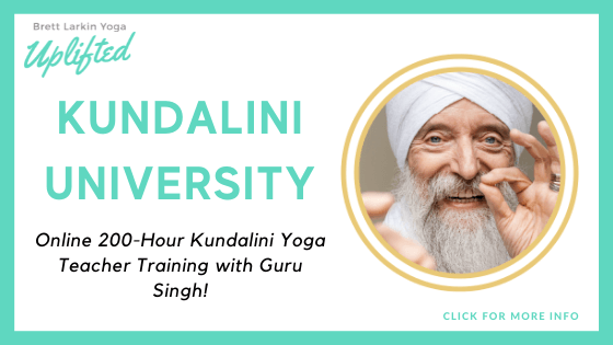 kundalini yoga teacher training online - Brett Larkin Yoga