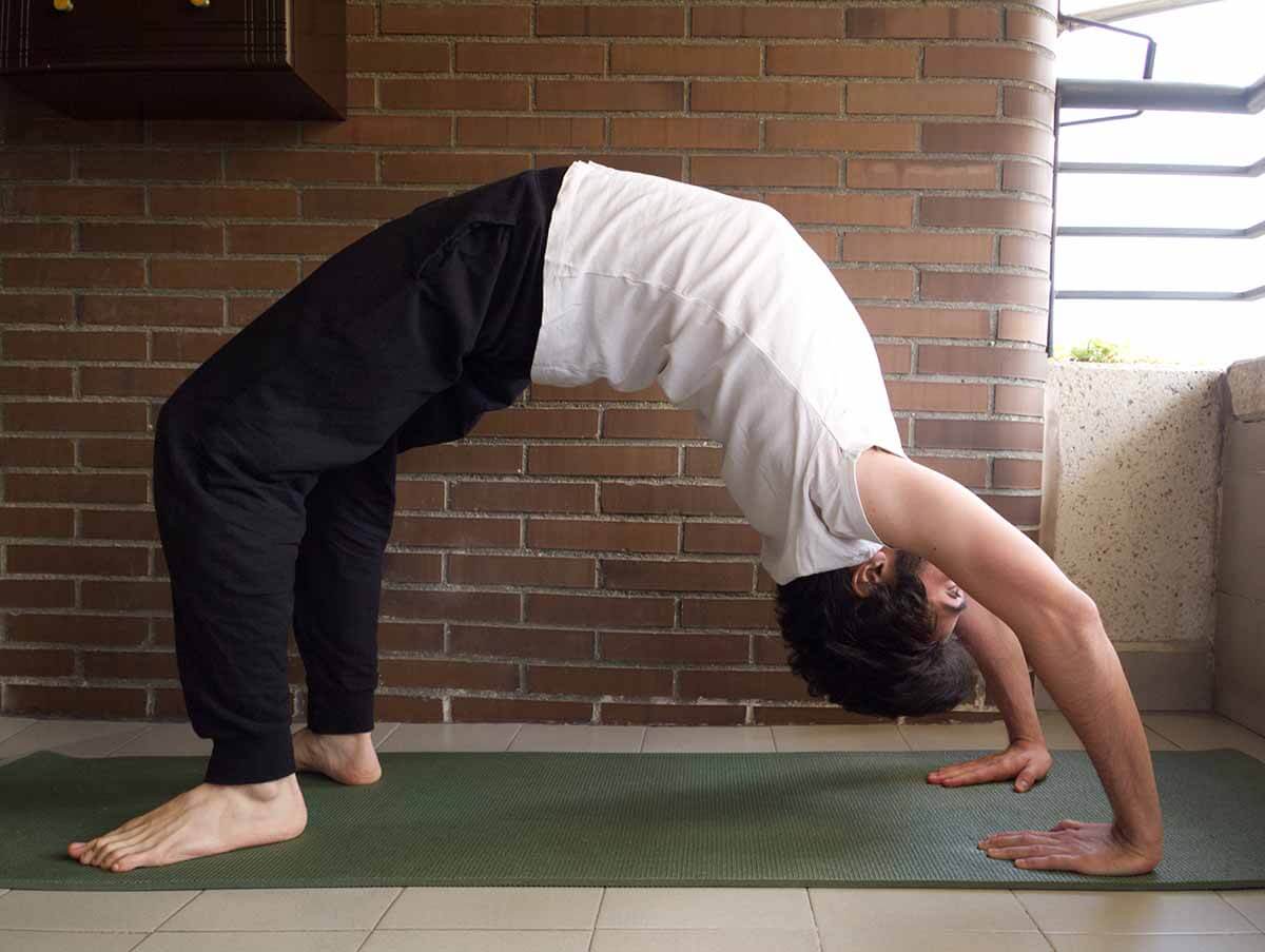 Wheel Pose Yoga