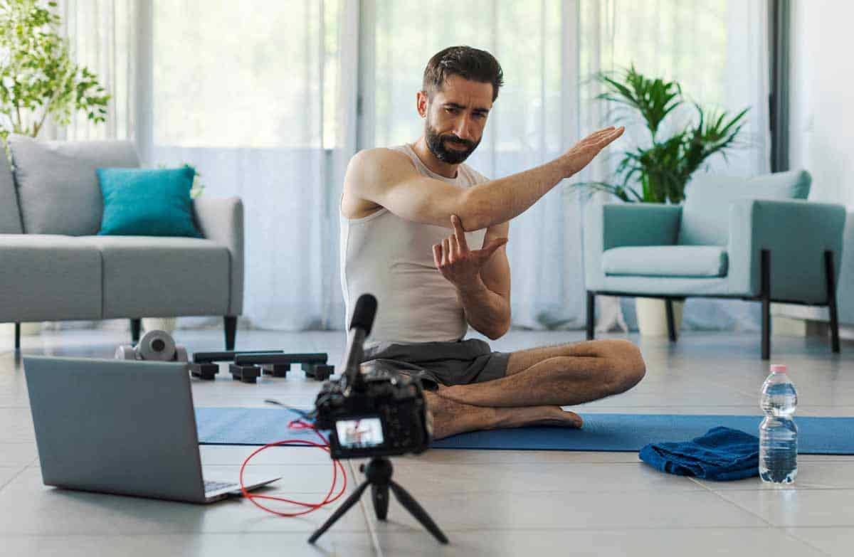 best equipment for teaching yoga online
