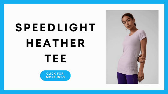 Yoga Tops That Don't Ride Up - Athleta Speedlight Heather Tee