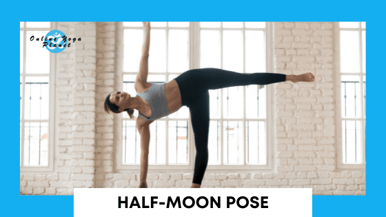 half moon pose - Home Yoga Pose Practice