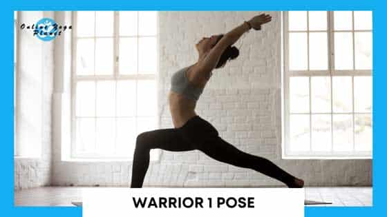 Beginner Yoga Poses - Warrior 1 Pose