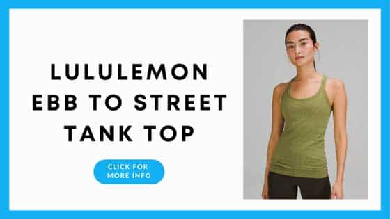 Yoga Tops With Built In Bra - Lululemon Ebb to Street Tank Top