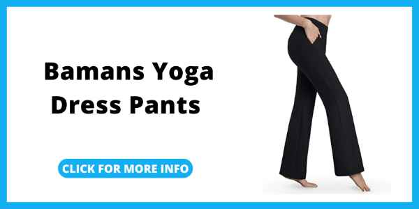 best yoga dress pants - Bamans Yoga Dress Pants