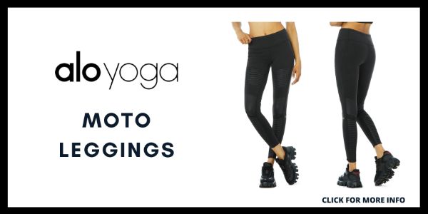 Alo Yoga Luxury Brand - Moto Leggings