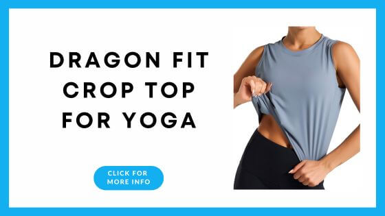 Yoga Tops That Don't Ride Up - Dragon Fit Crop Top for Yoga
