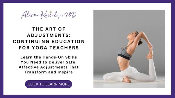 Best Yoga Adjustments Workshops Online - Alanna Kaivalya