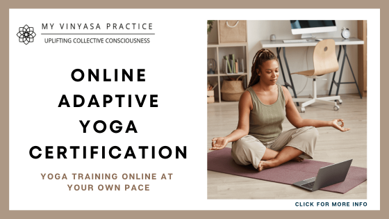 types of yoga training and CE certifications - adaptive yoga