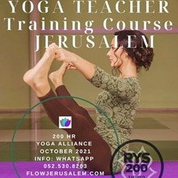 Flow Yoga Jerusalem with Elyse CB Adelson