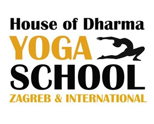 The House of Dharma Yoga School logo